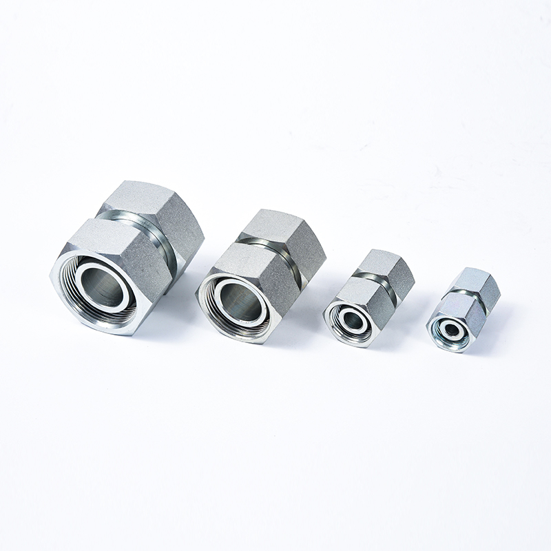 3C  3D  GZ Straight tube adapters with swivel nut 